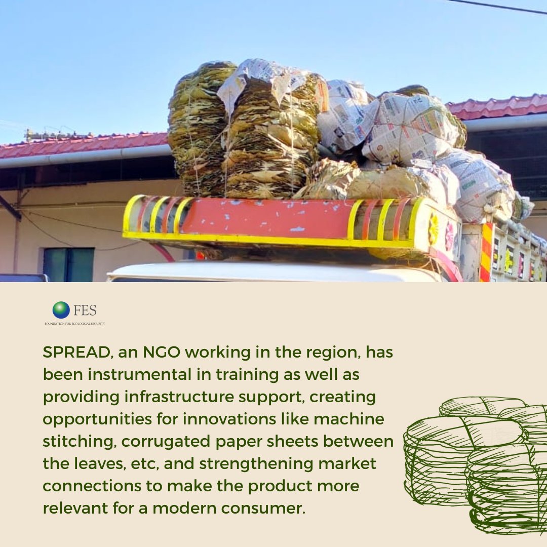 fesforcommons's tweet photo. Sharing some glimpses from Koraput where NGO SPREAD has been facilitating sustainable livelihood opportunities that are also planet friendly.
#ForestCommons #sustainable #NTFP #Livelihoo https://t.co/VaOFIl6mGI