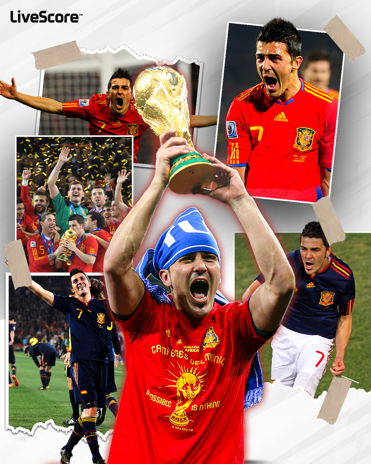 Happy birthday to David Villa!   His 2010 was        
