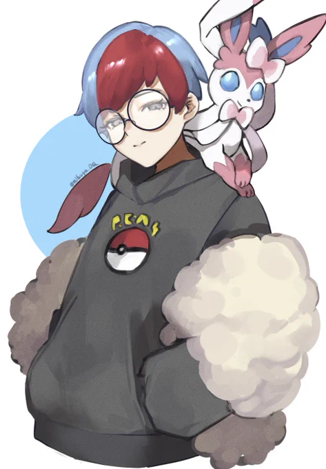 ボタンちゃんとニンフィア 