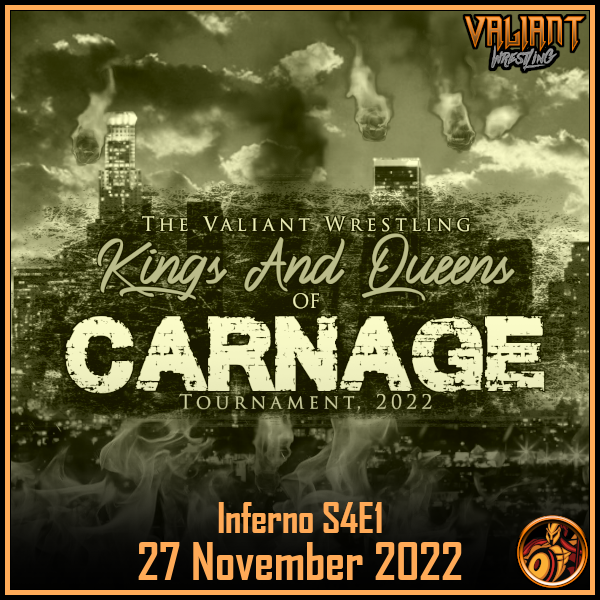 Our trios are ready to collide, plus a special surprise too! The first round of our Kings and Queens of Carnage tournament is here now. 

Inferno S4E1 is available on demand.

docs.google.com/document/d/1oZ…
