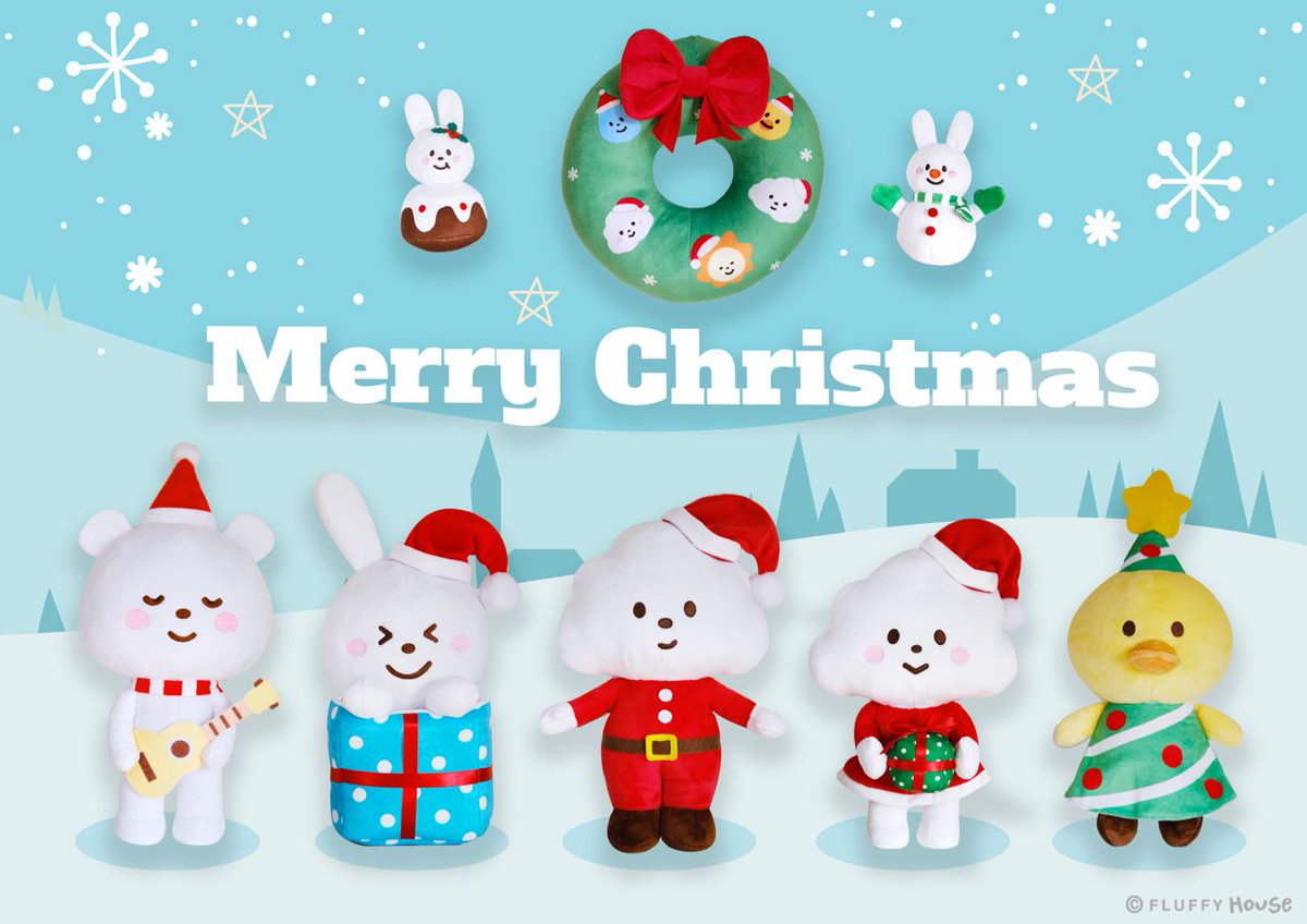 FluffyHouseCS's tweet photo. Start feeling festive ๐๐
๐ป
Mr. White Cloud & Friends have dressed up in Christmas costumes for the jolly season! This collection is now available for redemption at Jumpin Gym in Hong Kong.
#fluffyhouse #ใใฉใใใฃใผใใฆใน #mrwhitecloud #christmas #xmas #christmasgift #plush https://t.co/uBfXGARLNj