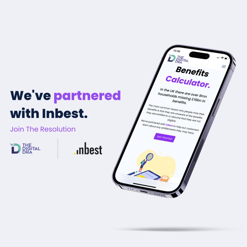 inbestai's tweet image. Making sure that people are getting all the benefits they are eligible for is a great first step to helping customers resolve their #overduedebts.
 
We’re working with the #DigitalDRA to help their customers find and manage their benefits directly from the Digital DRA platform.