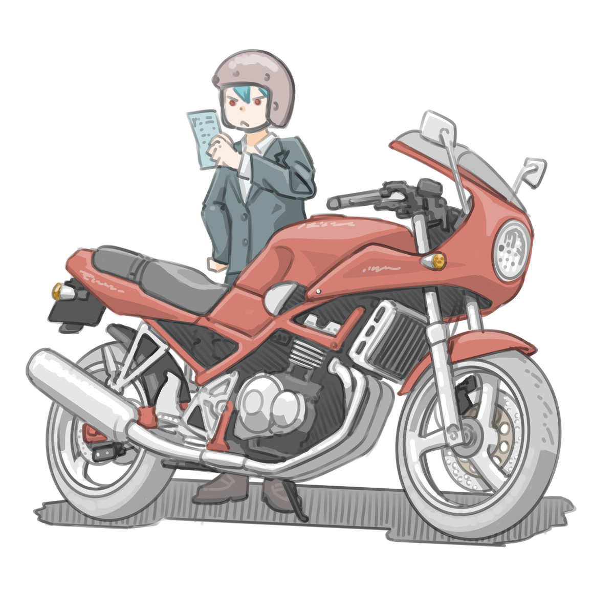 きわみらい 月水金バイクjk絵更新中 Mirai1521 Twitter