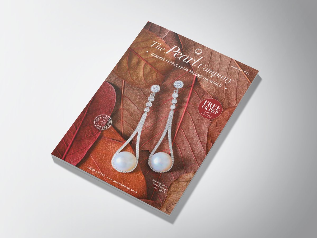 Starting the week with this gorgeous Autumn edition for The Pearl Company.  ow.ly/5Bk350LOLjf #MondayMotivation #Gift