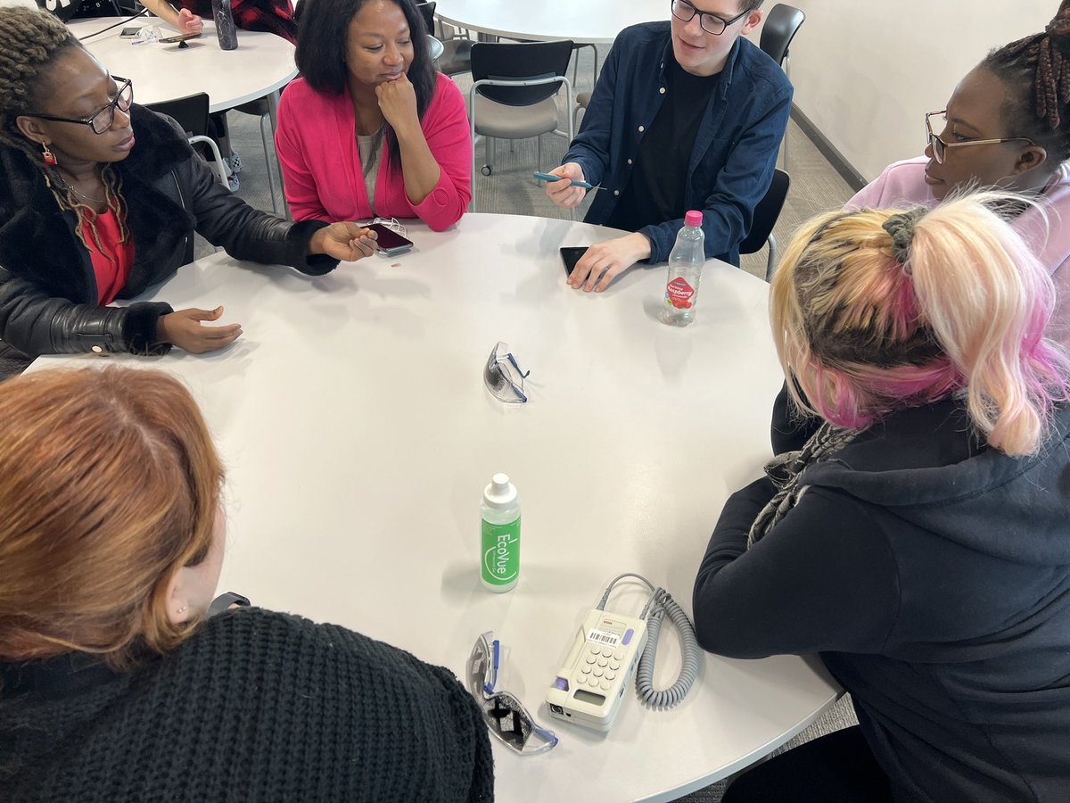 EmmaP_3's tweet photo. Adam Moat qualified podiatrist and lecturer from New College Durham came back to visit our Access to He classes again today! Thank you! We had lots of fun! @gatesheadcoll #accesstohe @NCDOfficial #podiatry #highereducation https://t.co/vx2yl6tE2u