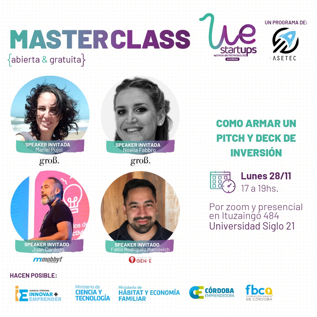 #ESHOY😉 Masterclass pitch, deck y presentaciones asertivas - mailchi.mp/d5b7d4841555/s…