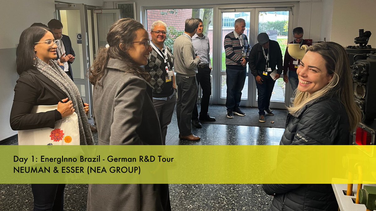 ResearchGermany's tweet photo. A few weeks ago, the #GermanRDTour of #EnergInno Brazil kicked off with a visit to @NEAGROUP. The Brazilian Experts in #GreenHydrogen or #Biogas could look into the company's facilities. More about the tour through the German #GreenEnergySector π https://t.co/nvnVlXlYlu https://t.co/l3XlReqQHm