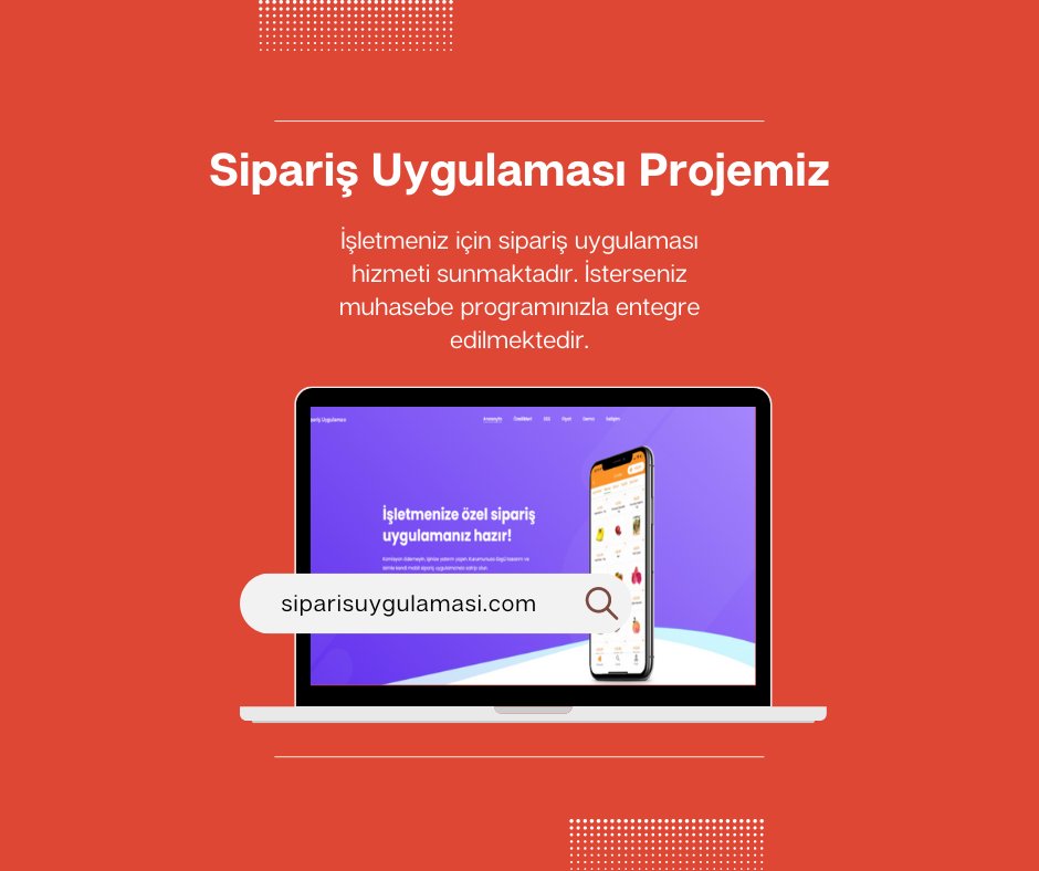 Sipariş uygulaması projemiz

#webtasarım #webdesign #webdevelopment
