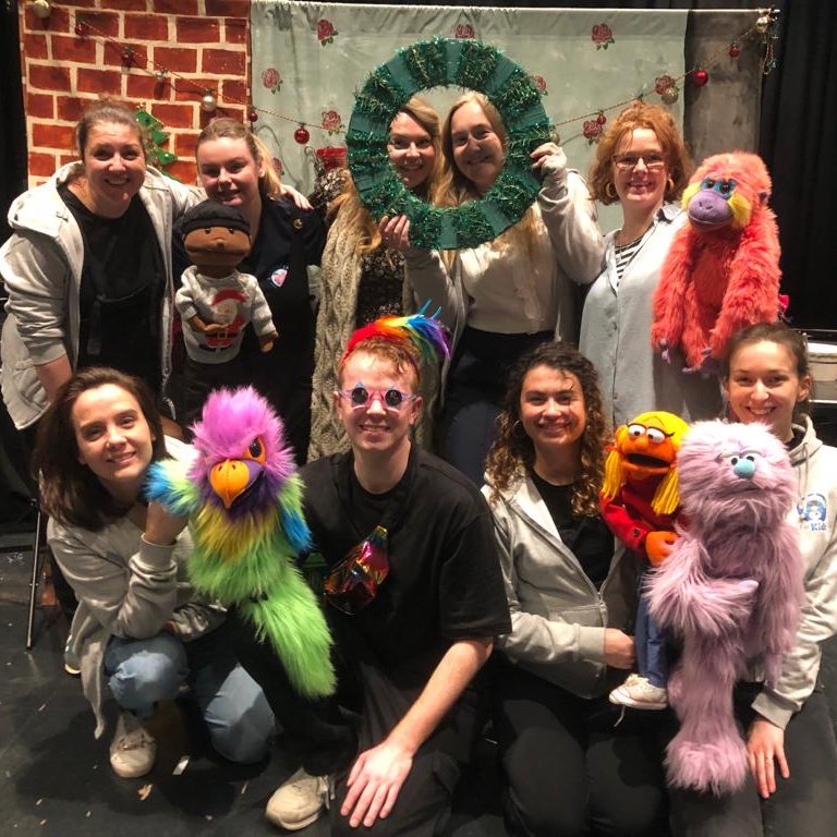 We did open dress rehearsals to 2 amazing audiences on Friday 🎄

This show is so brilliant! A total sensory experience developed specifically for maximum accessibility. Incredible company, incredible team - many more not pictured here!