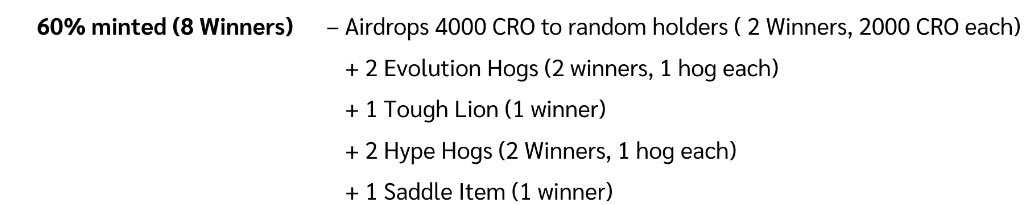 zap7project's tweet photo. We just hit 60% minted Let’s goo!!!🐗🚀🚀
Now we can follow our road map🤩Huge prize is coming🔥
#EVOHOG https://t.co/48Gq9I4qzT