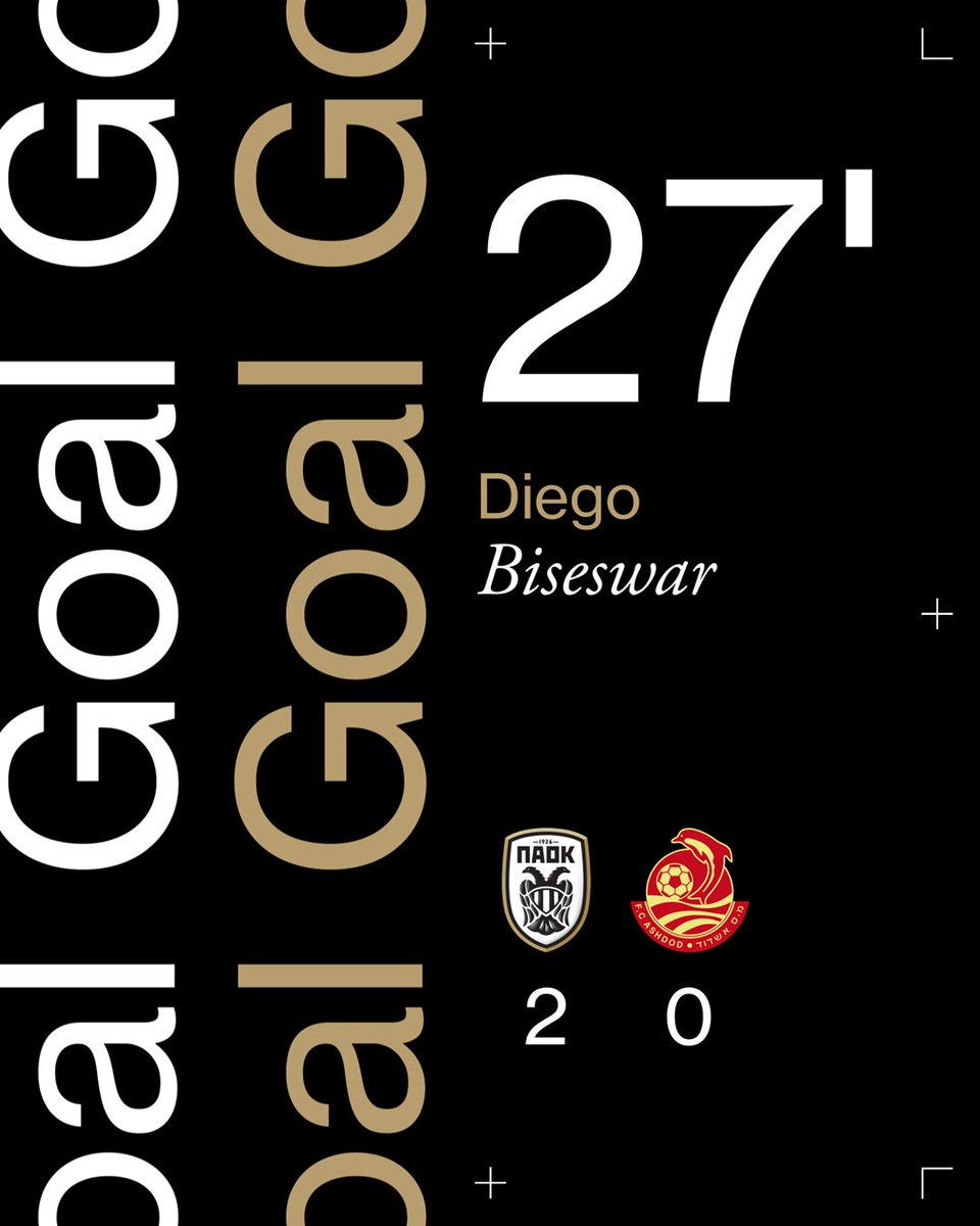 PAOK_FC's tweet photo. Goal! Ασίστ #Murg, τελείωμα στην κίνηση από #Biseswar και 2-0! #PAOKASHD #FriendlyGame https://t.co/fs5IOBhHzG