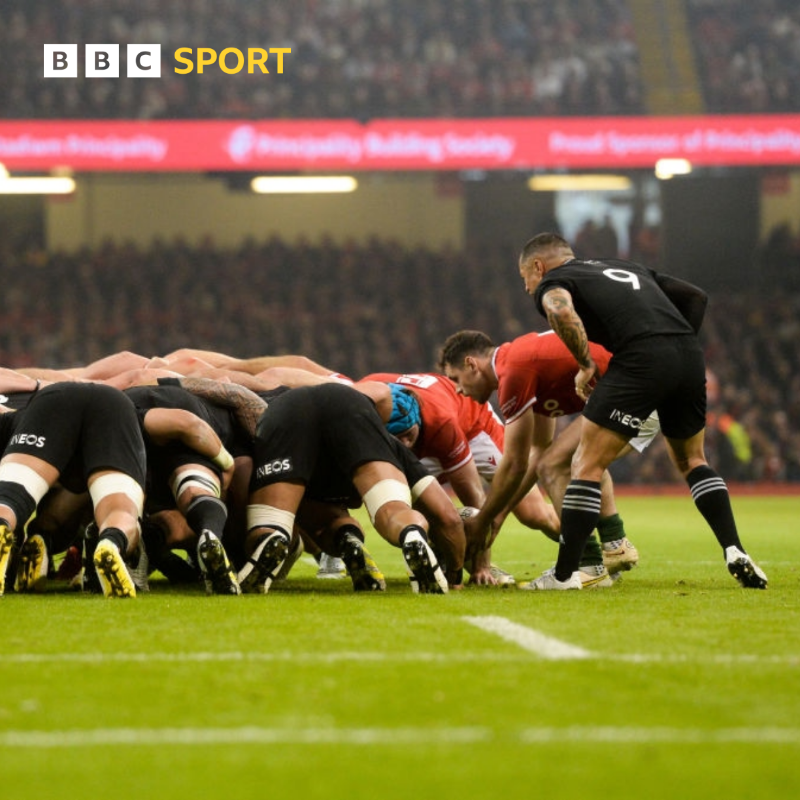 BBCSportWales's tweet photo. A countdown 'shot clock' on scrums, line-outs and kicks at goal could be introduced to help speed up the game before the Rugby World Cup 🏉 

Read more ⤵️ #BBCRugby