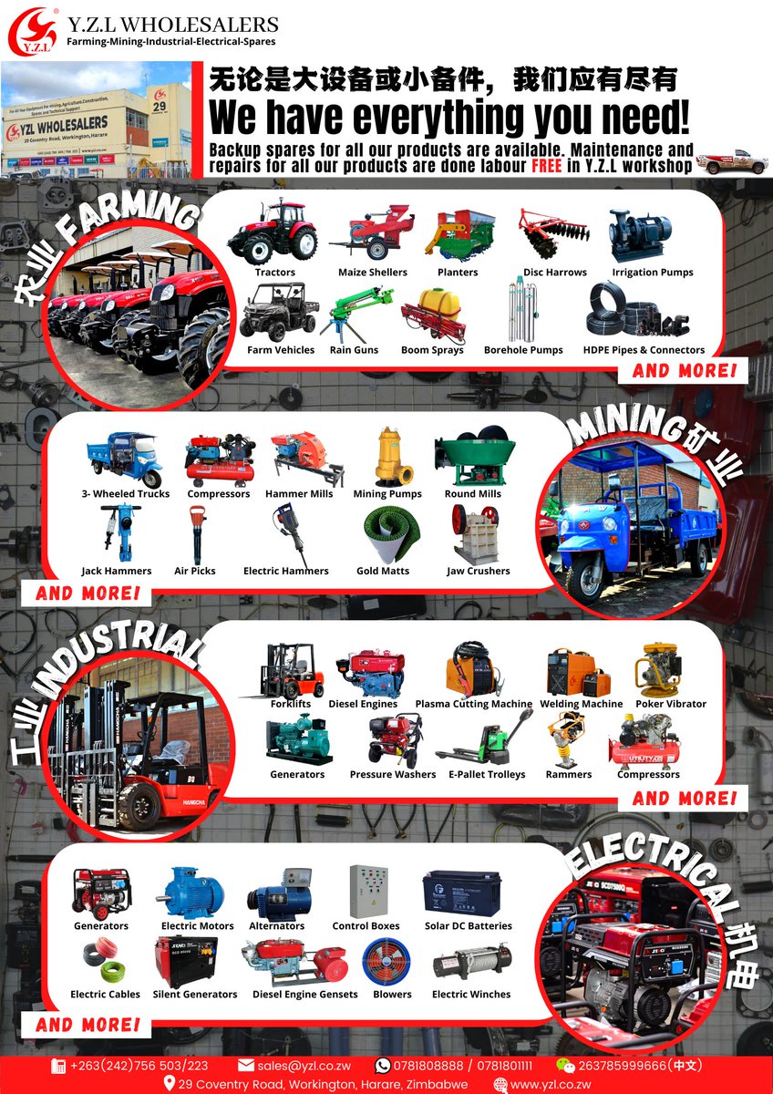 YZL_Wholesalers Zimbabwe tweet media