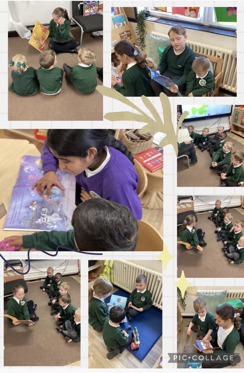 Nursery were excited to have a visit from the librarians today who read them lots of stories 📚❤️ @StJosephStBede @sjsbMrsEllison #sjsbReading #sjsbSMSC #eyfs