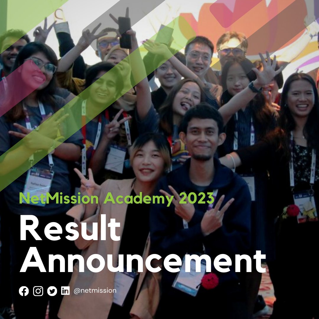 netmission's tweet photo. #NetMission Academy 2023 is now official! This year 37 candidates from 16 different countries are selected to be part of this program. We look forward to a new #IntGov journey with more talented youth leaders. It's time to make a change for the #APAC region and a better #Internet https://t.co/lKuLNIoPM5