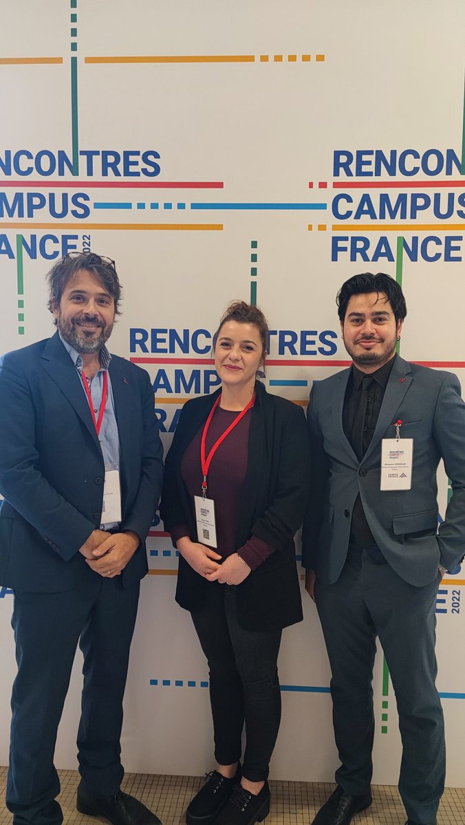 L'équipe @alliancefrparis est heureuse de retrouver l'énergie des Rencontres Campus France 2023 en présentiel ! @CampusFrance #RencontresCF