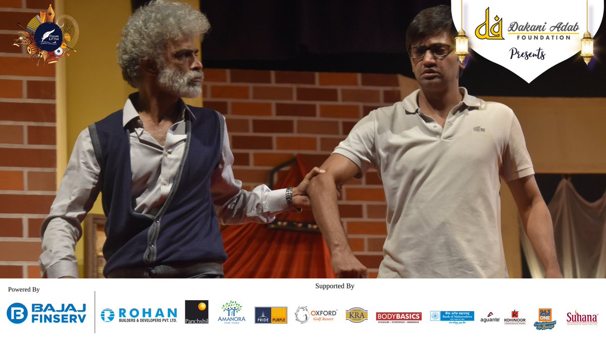 'DADDY'- Bass naam hi kaafi hain. 'MK-D' Makrand Deshpande ji is one who delivers satire, contentment, and compassion with his 100% proficiency.

#DLF #Pune #Poetry #deccanlitfest #punelitrature #Balgandhrav #theatre #lightcameraaction #flimindustry 
#youthattraction