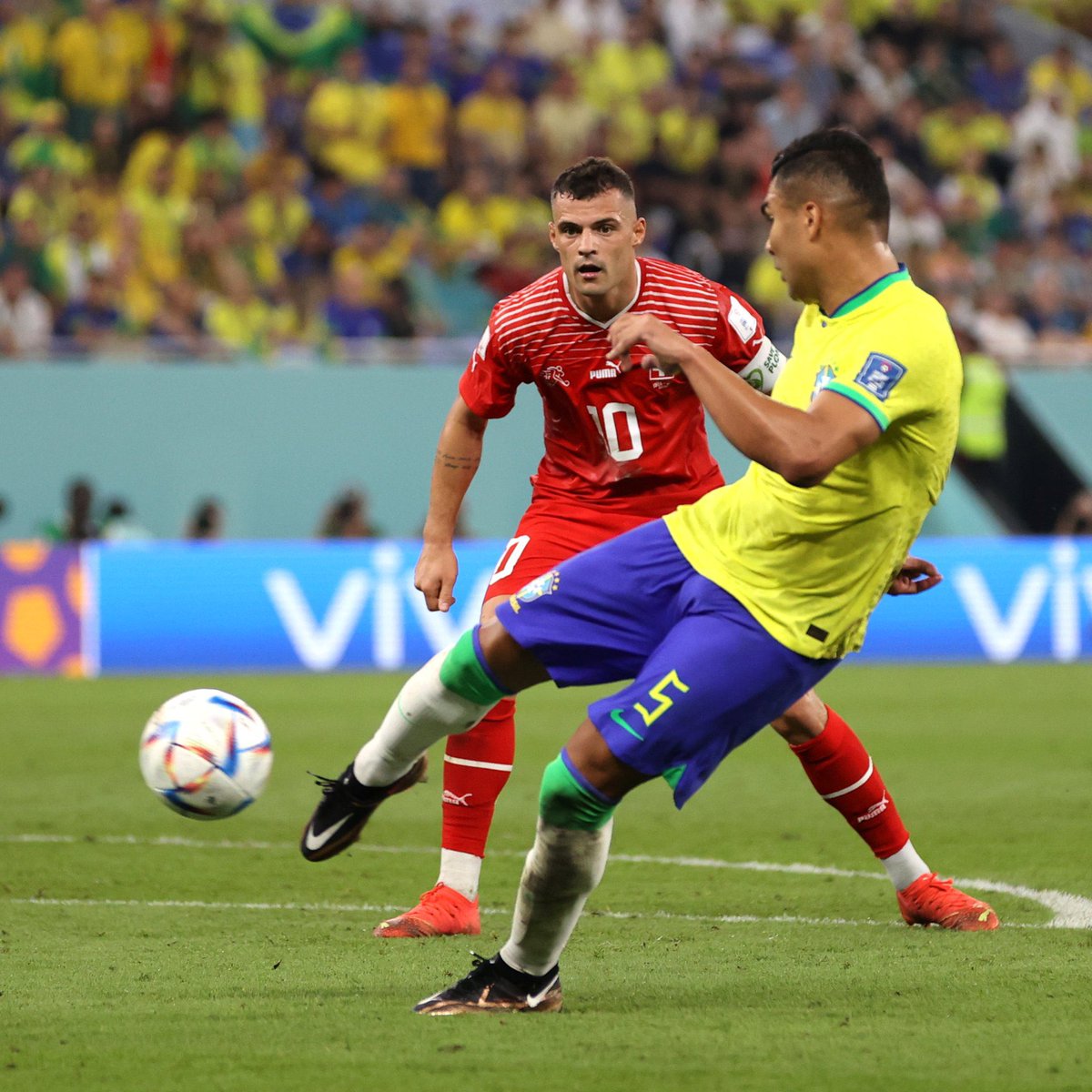 Febinthayyil's tweet photo. Breaking the deadlock 🇧🇷

#FIFAWorldCupQatar2022 #Qatar2022 
#neymarjr https://t.co/fKTR4jSKVz