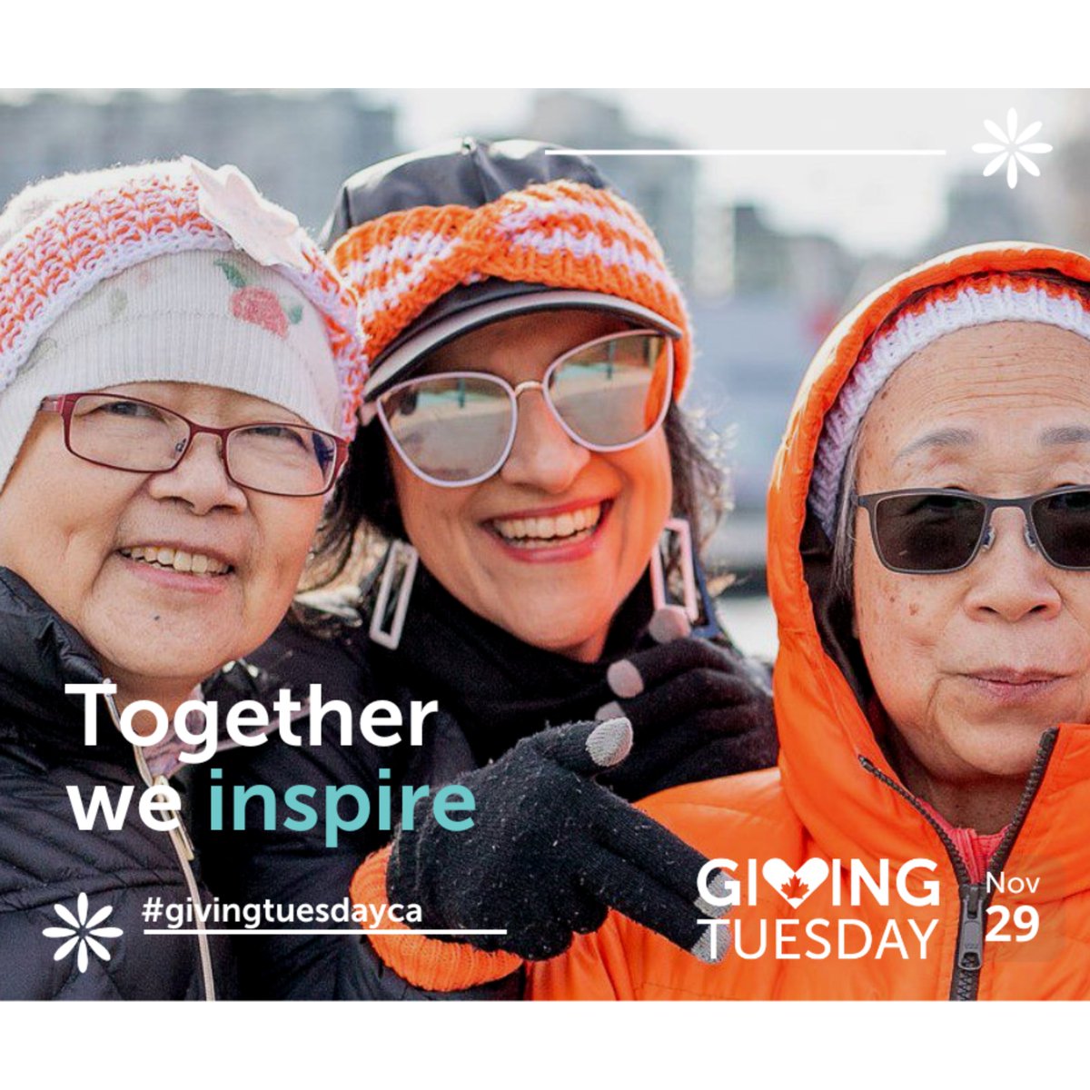Tomorrow is #GivingTuesday. Every act of generosity helps us provide cancer patients with cooking and nutrition workshops, exercise classes, one-on-one counselling, and supportive physician care to improve their quality of life. Join the movement – inspirehealth.ca/donate/