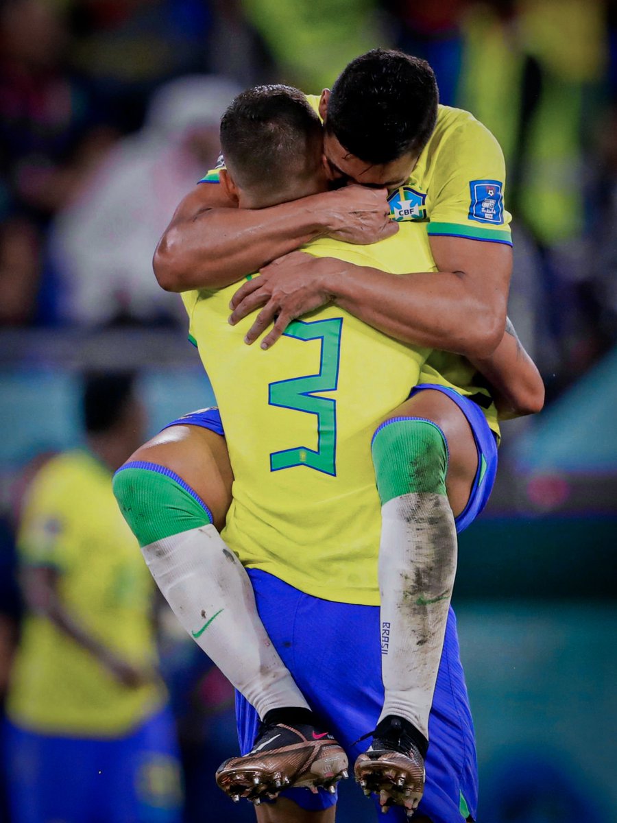 Thiago Silva e Casemiro. Que dupla.