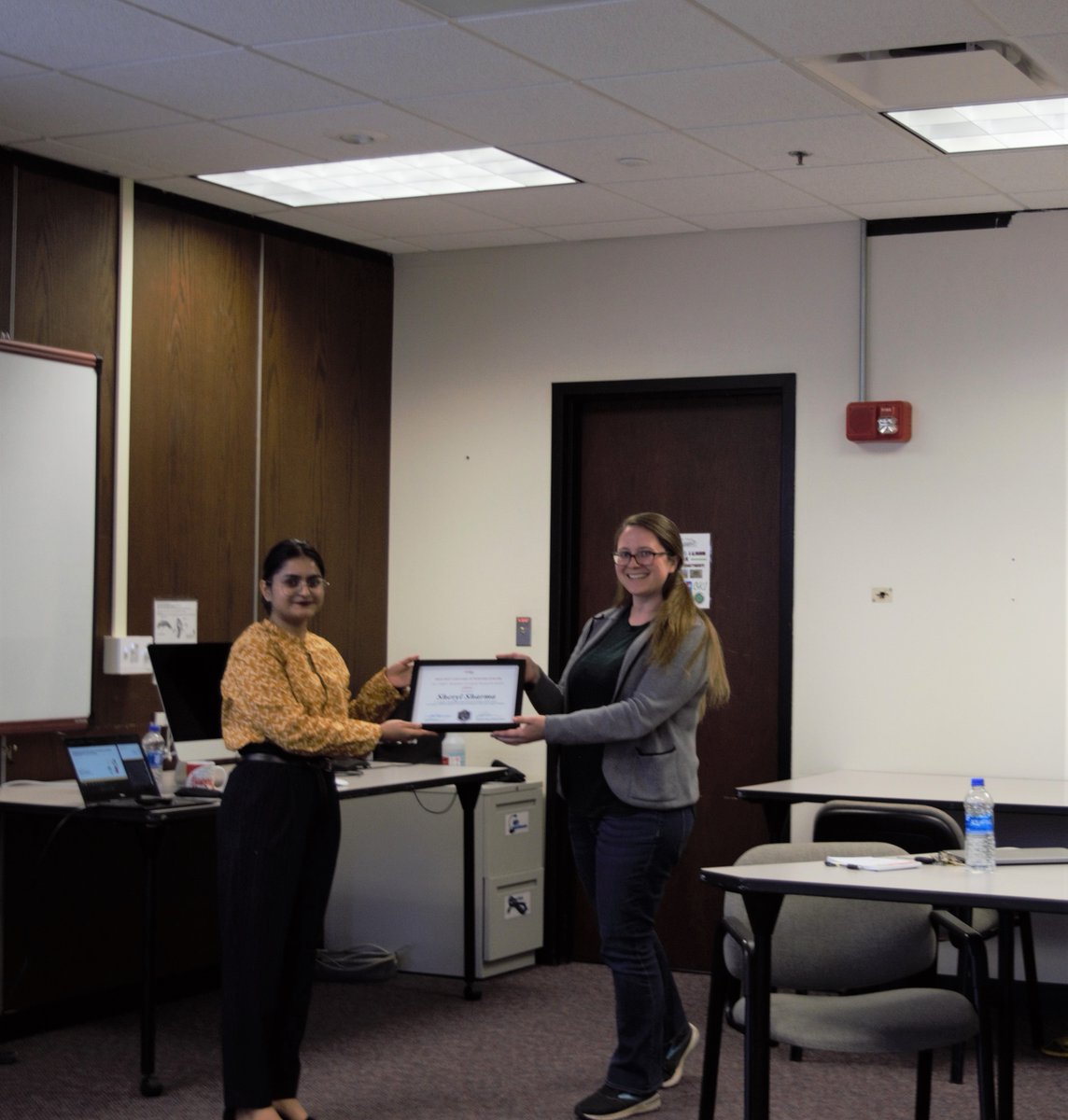 unlchemistry's tweet photo. Congratulations to Sheryl Sharma, our 2022 Hamilton Graduate Student Awardee! @CdEichhorn
#gobigred #unlcas https://t.co/sWPbF4SvQi