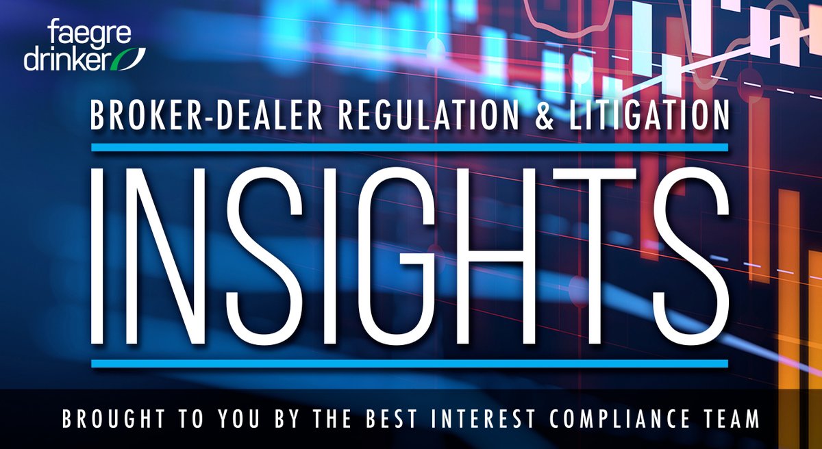 FaegreDrinker's tweet image. In this post for our “Broker-Dealer Law” blog, we outline the latest state fiduciary and best interest developments: bit.ly/3XQc0GC

#BrokerDealerLaw #BestInterest #Fiduciary #NAIC
