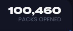 A huge moment in Hro history! We've surpassed over 100,000 Digital Packs opened on our Hybrid Trading Card platform! 

Welcome to the new era of #TradingCards &amp; #Collectibles.