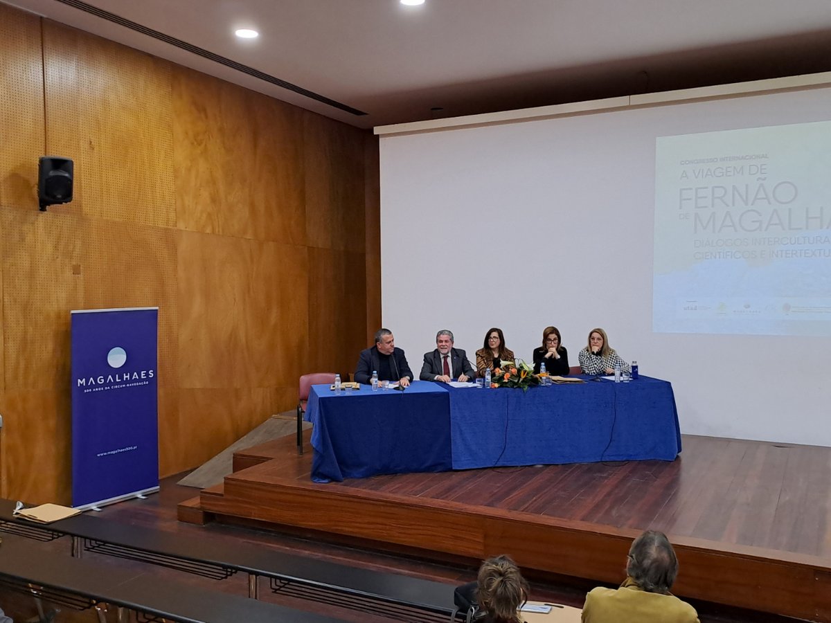 Congresso Internacional “A Viagem de Fernão de Magalhães – Diálogos Interculturais, Científicos e Intertextualidades"

🎙️"Foi precisamente o conhecimento científico e o académico desenvolvido pelos portugueses que permitiu a Fernão de Magalhães dar mais mundo ao mundo."