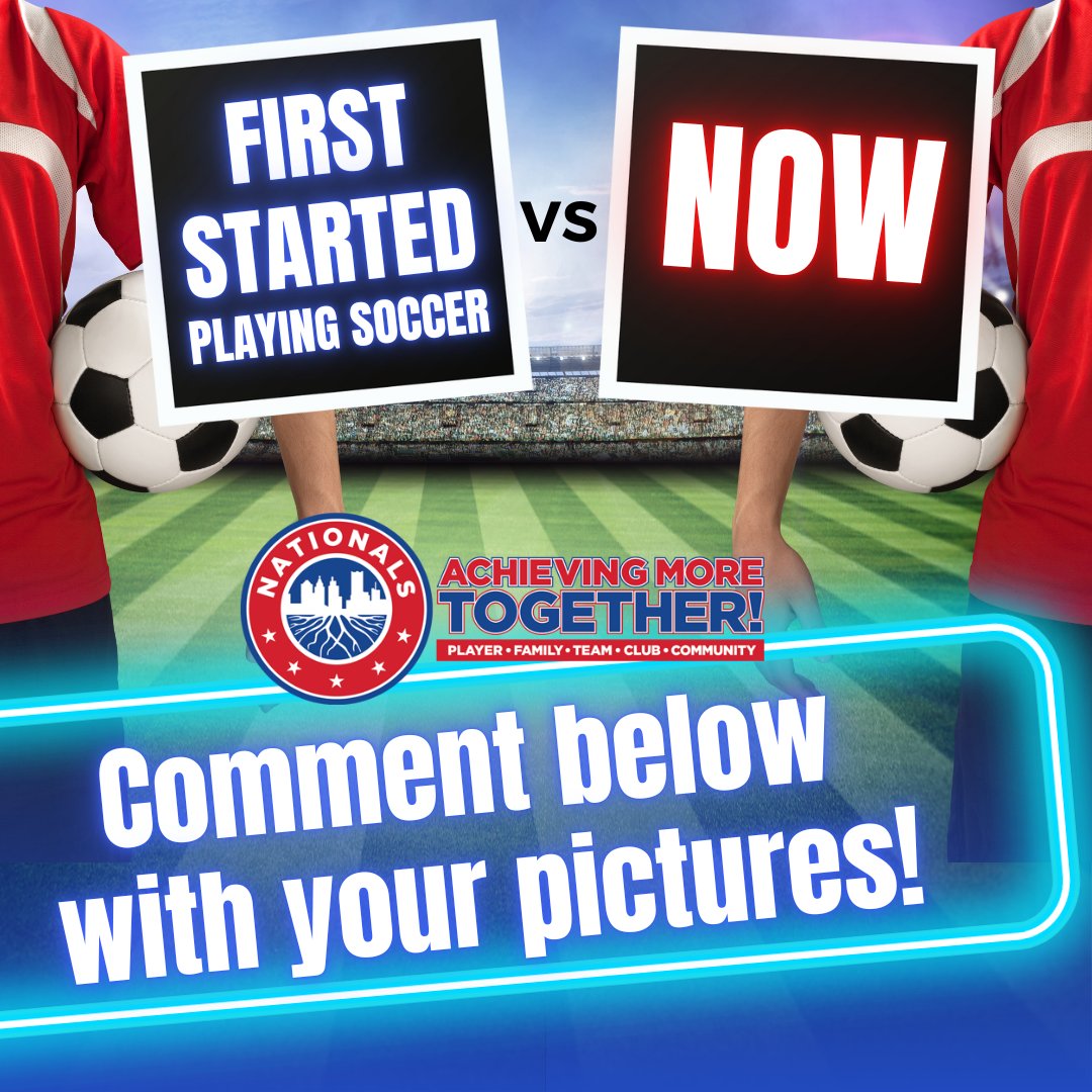 ⭐️ Nationals Soccer Club ⭐️ on Twitter "When did you start playing
