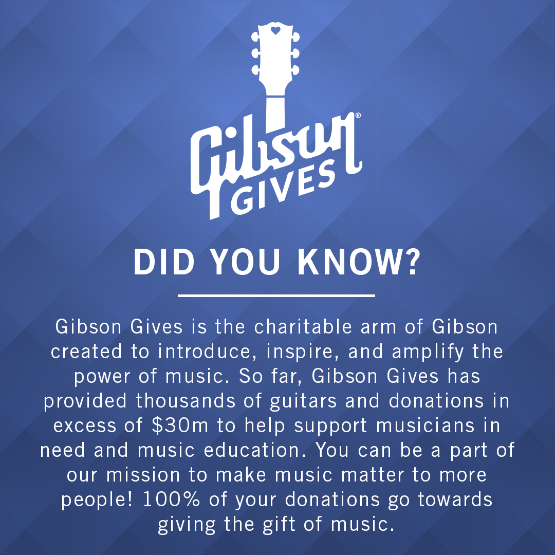 Giving is not just about making a donation. It is about making a difference.

Mark your calendar 📅 Join us on Nov 29 for #GivingTuesday, a celebration of giving! 

#gibson #gibsongives #givingtuesday