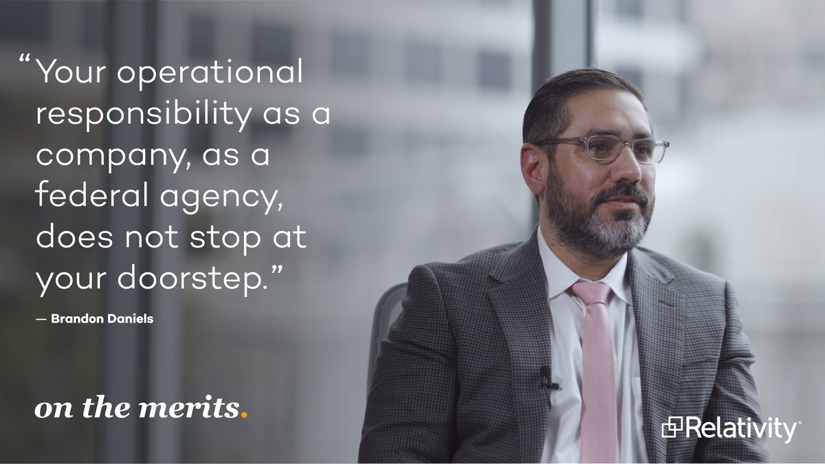 RelativityHQ's tweet photo. "It's really hard for a virus to survive in the sunlight," notes Brandon Daniels, CEO of @ExigerLLC, in our #OnTheMerits: Labor Trafficking documentary. Watch: https://t.co/kG1w3Fd5Vk #HumanTrafficking #LaborTrafficking https://t.co/2iT72hwkWf
