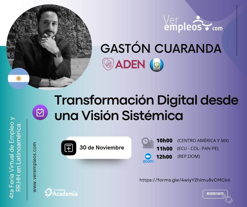 VerEmpleosNic's tweet photo. No te pierdas en nuestra IV Feria Virtual de Empleo en Latinoamérica con https://t.co/lJhGGzizQz, nuestras Conferencias Regionales este 30 | Noviembre | 2022!! https://t.co/UFb7YzA8y3