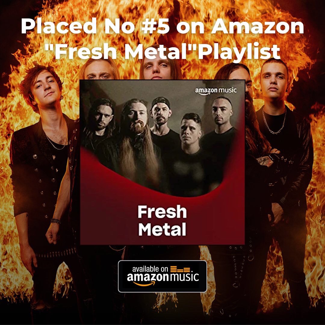 induction_off's tweet photo. Born From Fire ranked #5 on Amazons Fresh Metal playlist! 🔥⛓ You are amazing, thanks for adding us @amazonmusic and thank you for streaming and purchasing Born From Fire! 🔥

Get the album here:
https://t.co/G6vD2U7sGv https://t.co/ITZq9P05aN