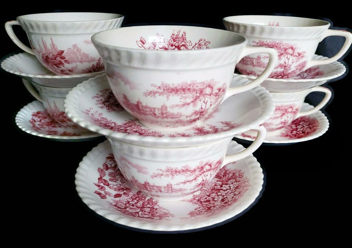 G97816960Girl's tweet photo. Johnson Brothers Castle on the Lake Pink cup and saucer made in England. https://t.co/JcnzhI0tc4 via @Etsy #BuyfromGroovy #antiqueshop #tableware #vintagetableware #EtsySellers #EtsySeller #pinktransferware #transferware #Teatime #JohnsonBrothers #JohnsonCastleontheLake https://t.co/oOwEexNCBq