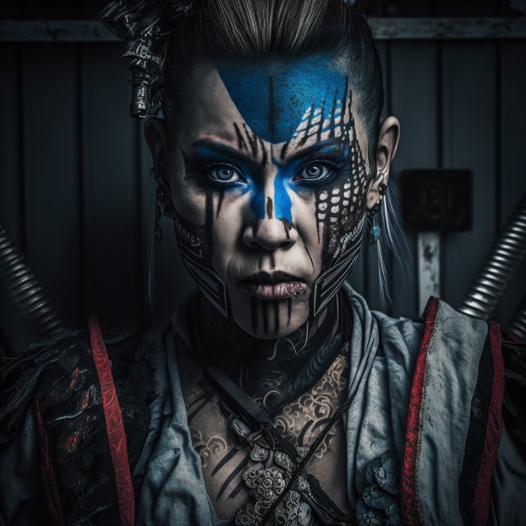 Follow me if you want to be the first to know when I will release the new #crypto #cyberwarrior #punks #NFT #collection... coming soon on #ICP #DFINITY