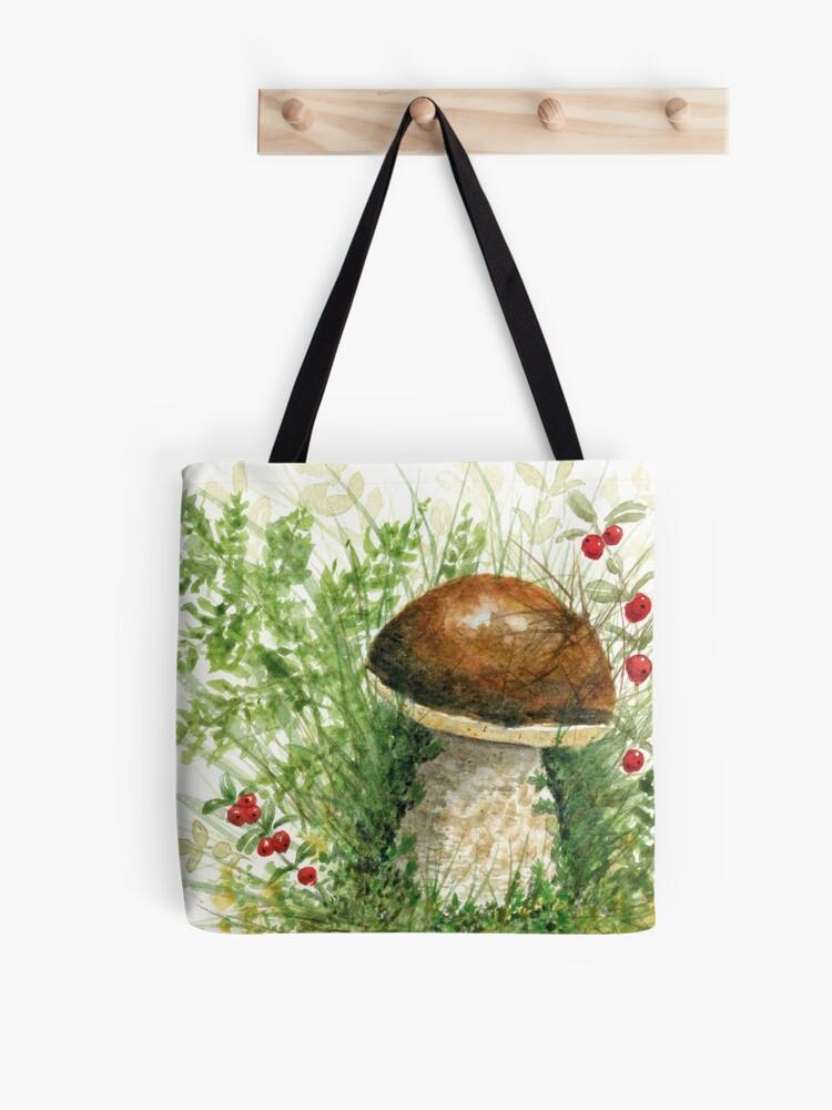 20% on accessories on my Redbubble shop! Tote bags, backpacks, drawstring bags, daffle bags, hats and more printed with watercolor paintings and repeated patterns. Link in bio. #MushroomMonday #CyberWeek #Accessories #watercolor #redbubble