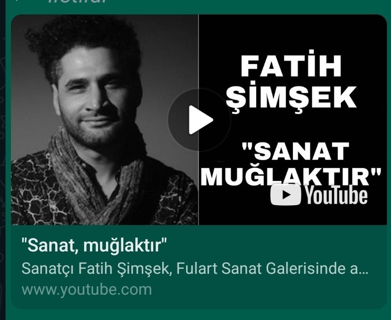 Sanatçısı Fatih Şimşek 'Uzak/Yakın' isimli seramik heykel sergisini, Hülya Küpçüoğlu ile Sanat'ta anlattı. 🎯

Hülya Küpçüoğlu'nun youTube kanalından izleyebilirsiniz.

youtu.be/RcgdpvYXGWw

#fatihşimşek #fulart #hülyaküpçüoğlu #mikadoiletişim #artprogramme