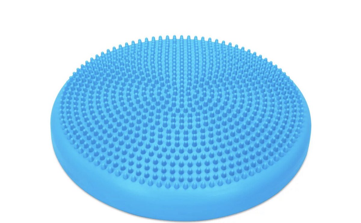 The wobble cushion is a great accommodation for students who struggle to sit still. Make rug time a little easier by integrating this device into the classroom.