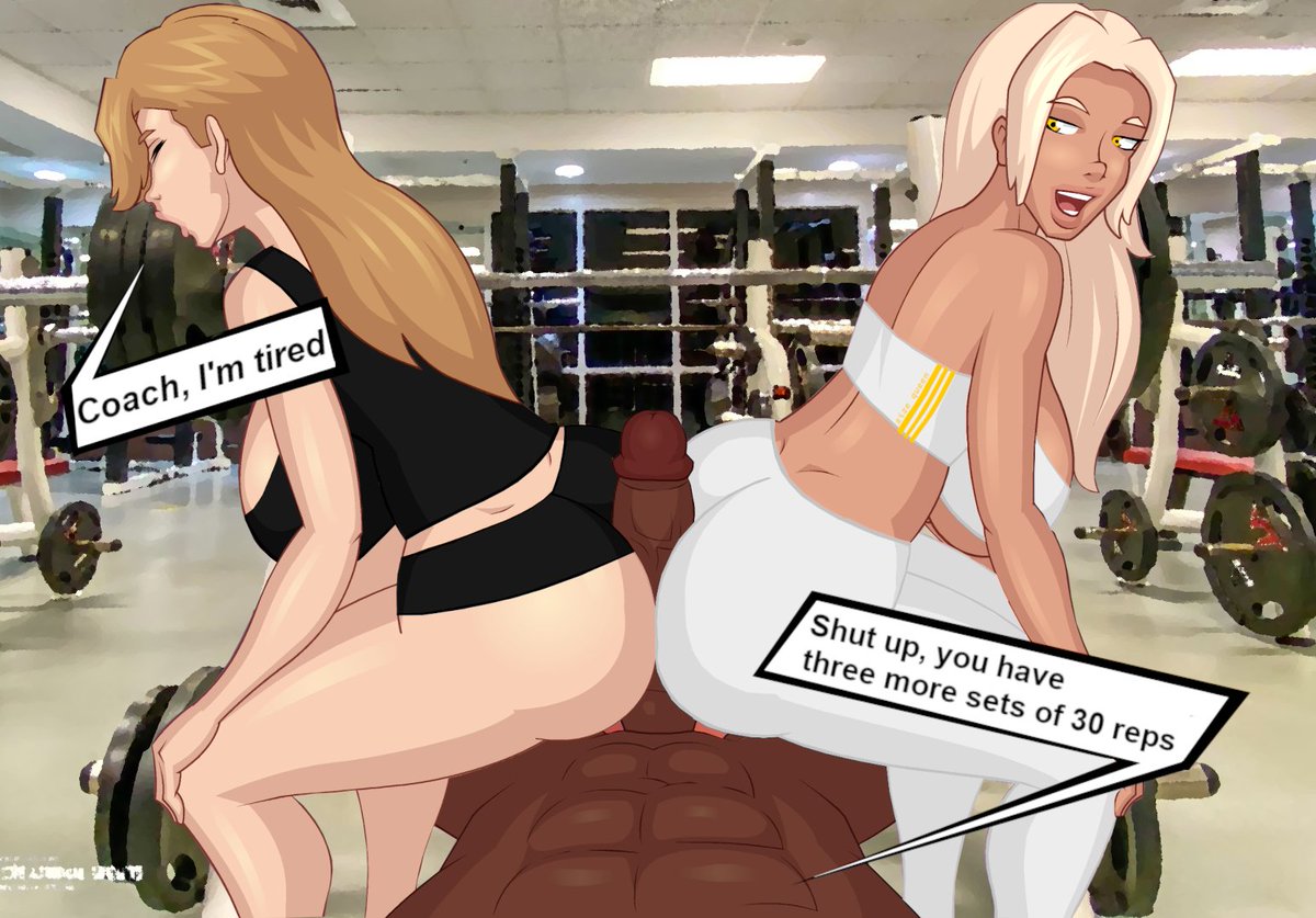 Training in the gym together with @GoddessFanci
#mnfclub