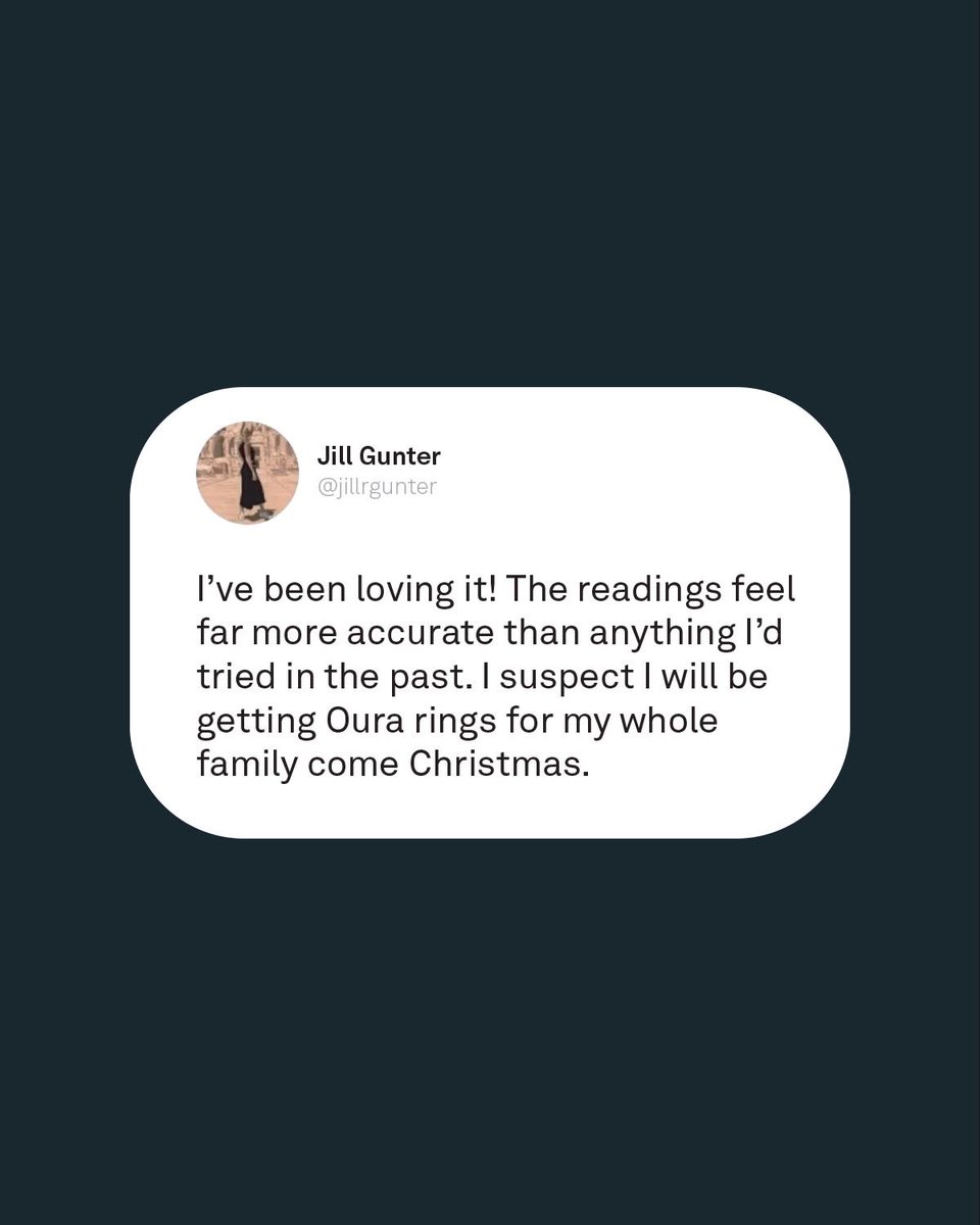 Giving the gift of health is always #OuraApproved.

This is your last chance to get $50 off any Gold or Stealth Oura Ring for Cyber Monday. Tag a friend or family member in the comments who deserves an Oura Ring this year! ouraring.com