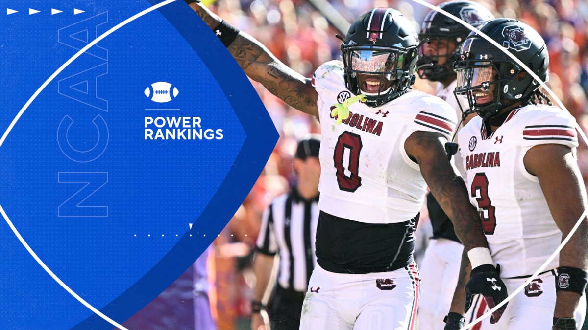 College Football Power Rankings: Michigan rises to No. 2, South Carolina jumps into top 15, Oregon tumbles https://t.co/I5POesejPN https://t.co/ShML1igkGu