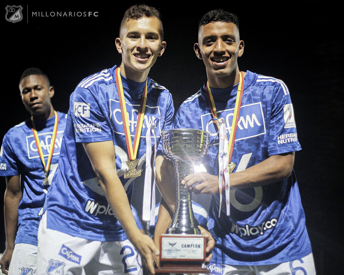 MillosFCoficial's tweet photo. 🙌🏆💙⚽️🔝

Compartimos algunas imágenes de la victoria de nuestra Sub20 frente a Equidad que nos coronó como Campeones de la Copa Metropolitana. 

¡Vamos muchachos! 🔵⚪️ https://t.co/JONc4sdsis