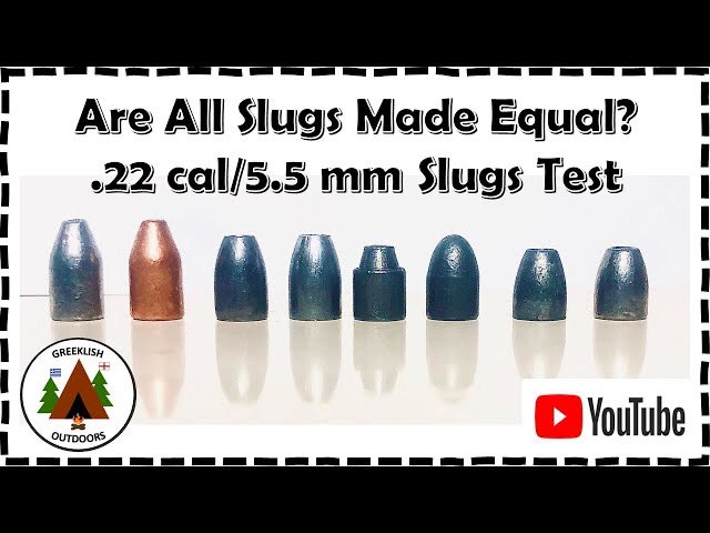 Are All Slugs Made Equal? .22 cal Air Rifle Slugs Test
youtu.be/VjefayQ_hns #airguns #slugs #safeshooting