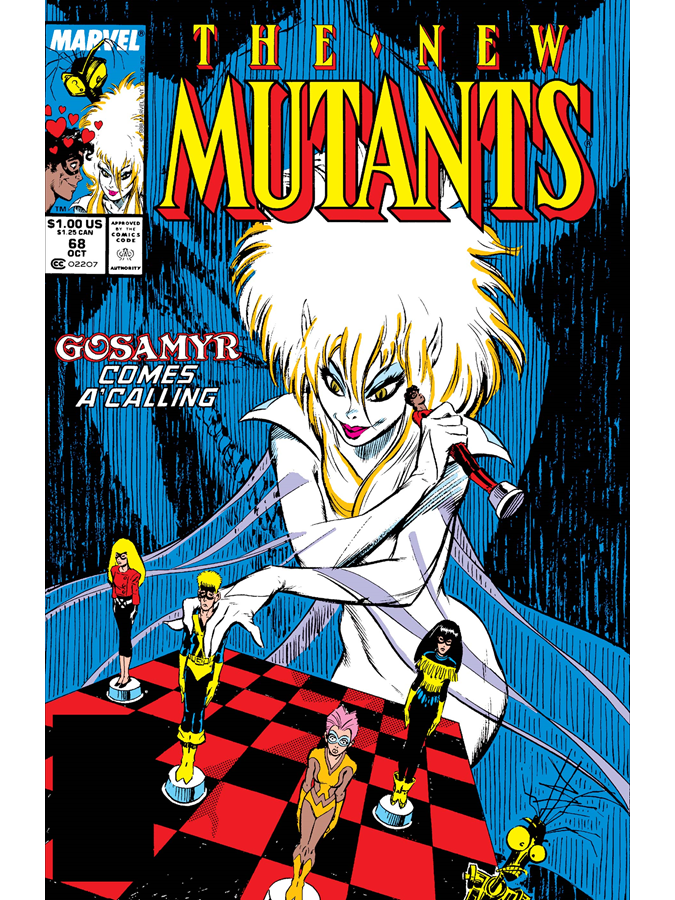 Classic XMen on Twitter "New Mutants 68 cover dated October 1988