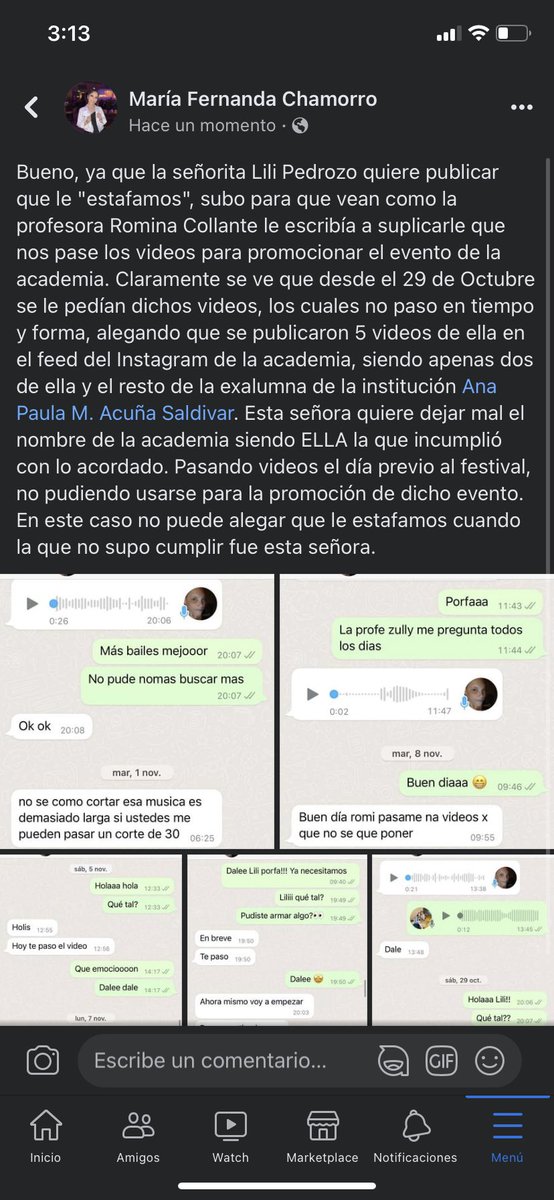 ferchamoc's tweet photo. subo en tw tambien, para que vean el tipo de persona que es esta señora, tratandonos de estafadores, cuando es ella la que incumplió con el trabajo que se le solicitó y pago por ADELANTADO, queriendo adueñarse de trabajos ajenos que utilizamos a falta del suyo https://t.co/ZlhIBmZq2K
