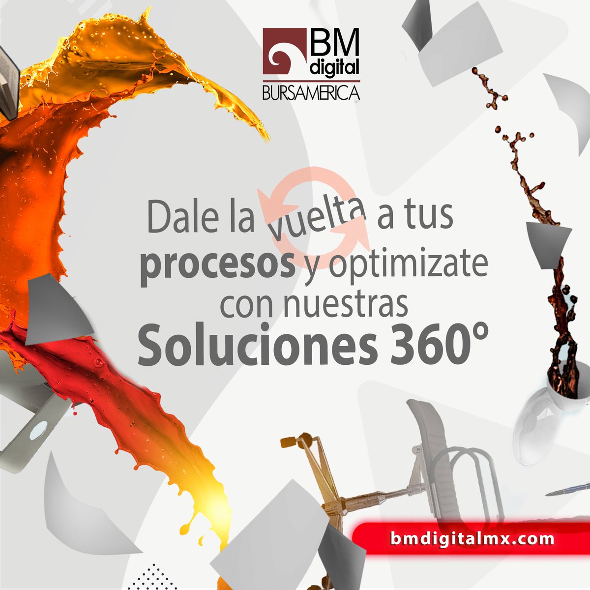 BMdigitalmx's tweet photo. ¡A cada problema, una solución 360°! 🔄⚠
Nos ajustamos a las necesidades empresariales de cada cliente. ¡Conoce #BMDigital!
VISITA NUESTRO SITIO WEB: 👉https://t.co/k9eKHAXio3
#Bursamerica #documentodigital #archivomuerto #gestiondocumental #software #solucionesempresariales https://t.co/sEey0RfSod