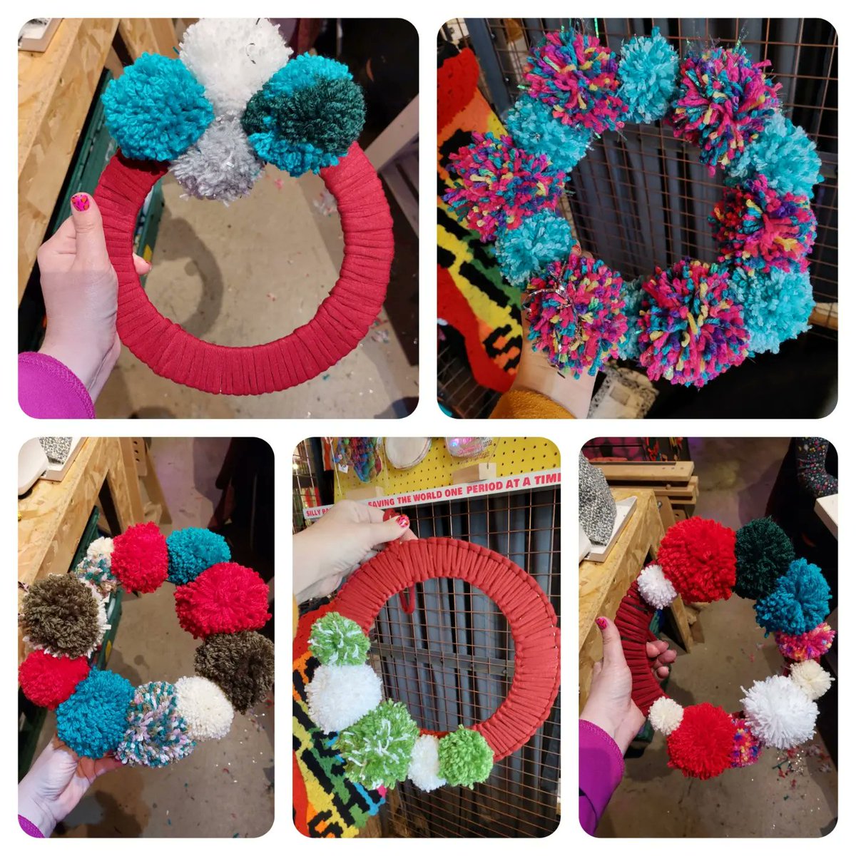 Twin_Made's tweet photo. Coming up at Twin Made:

💩 Thursday 1st December - Crappy Craft Club Christmas Special at The @corpmarketcdf 6pm - 8pm £5 FULLY BOOKED

EXTRA DATE
🎄 Saturday 3rd December 2pm - 4pm and Saturday 10th December 11am - 1pm - Christmas Wreath Making  £20
https://t.co/aSOOk6sY0p https://t.co/aYcvdYtuDd