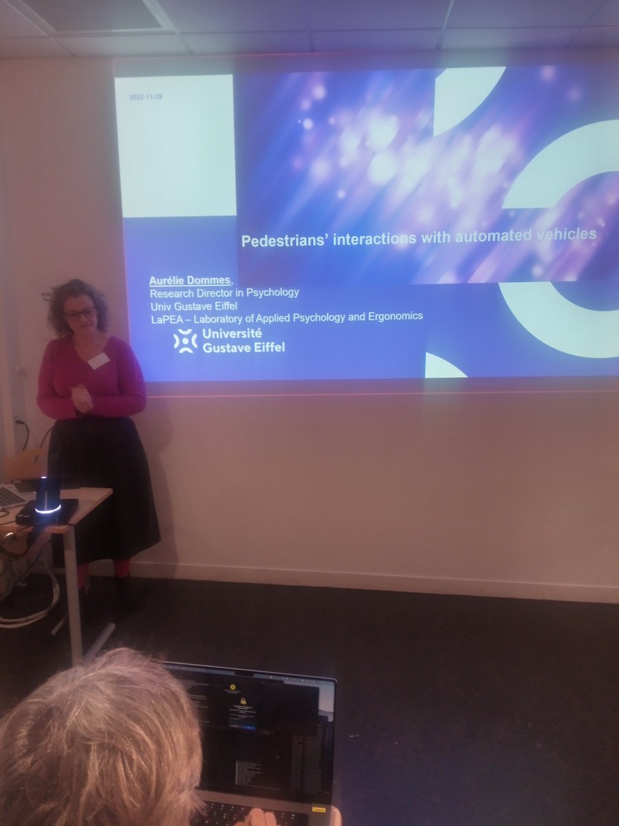 Inaugural Conference on AI and Digitalization (CAID#1), Centre for Unframed Thinking, <a href="/RennesSB/">Rennes SB</a>, on Interdisciplinary Approaches to Autonomous Vehicles #AV.  After @GiulioMecacci on the responsibility ethics debate, A. Dommes @UGustaveEiffel , for an insight from psychology!