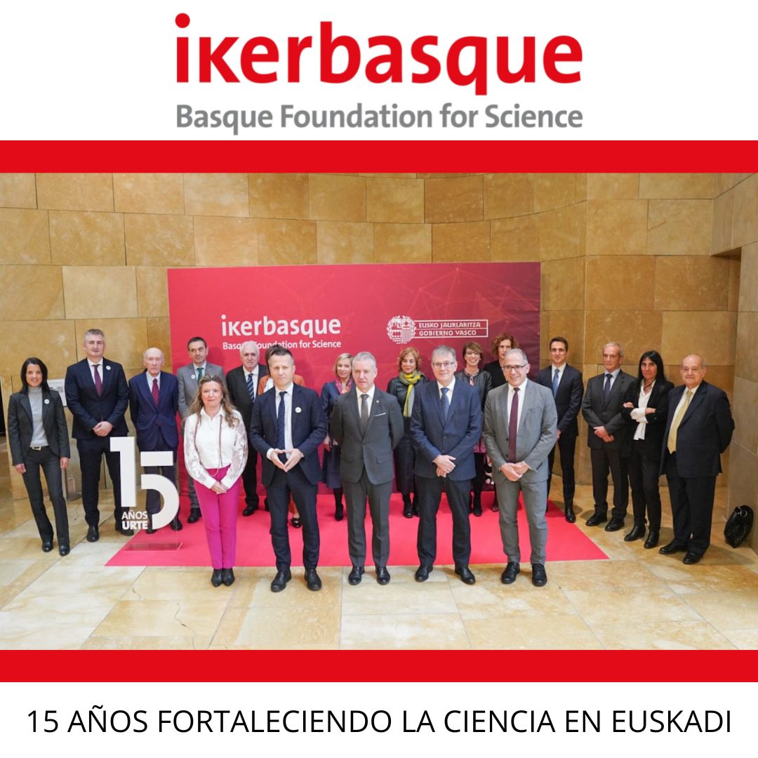 Ikerbasque's tweet photo. 🚩 Iñigo Urkullu Lehendakaria buru, Ikerbasqueren 15. urteurrena ospatzeko ekitaldia egin da gaur Bilboko Guggenheim Museoan, eta bertan, urte hauetan lortutako emaitza bikainen balantzea egiteaz gain, ongietorria eman diete lankide berriei. #15urte #science #Ikerbasque https://t.co/UzeCtNrYjC