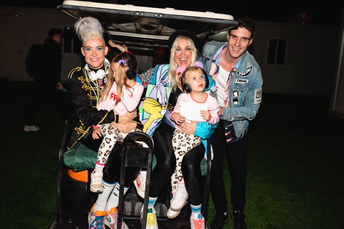 nervomusic's tweet photo. Bring your kids to work day be like … 😇👧🏼👧🏼���✨🔥 PS. this was Ace and Ithaca’s first ever festival!! The little ones were out of battery towards the end but gotta prepare the next gen early (jk not jk 🤔😂) #kiddosfirstfestival #QatarTour2022 #NextGenNERVOsInTheMaking #FriYAY https://t.co/F2tIsDv1LM